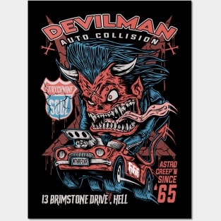 "DEVILMAN" Posters and Art
